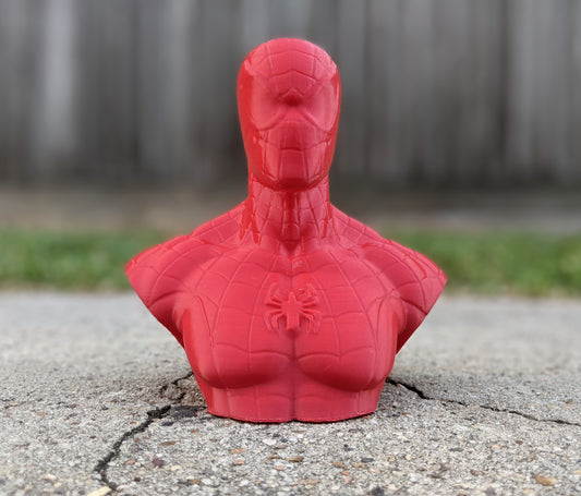 Spider Man Bust inspired by Marvel