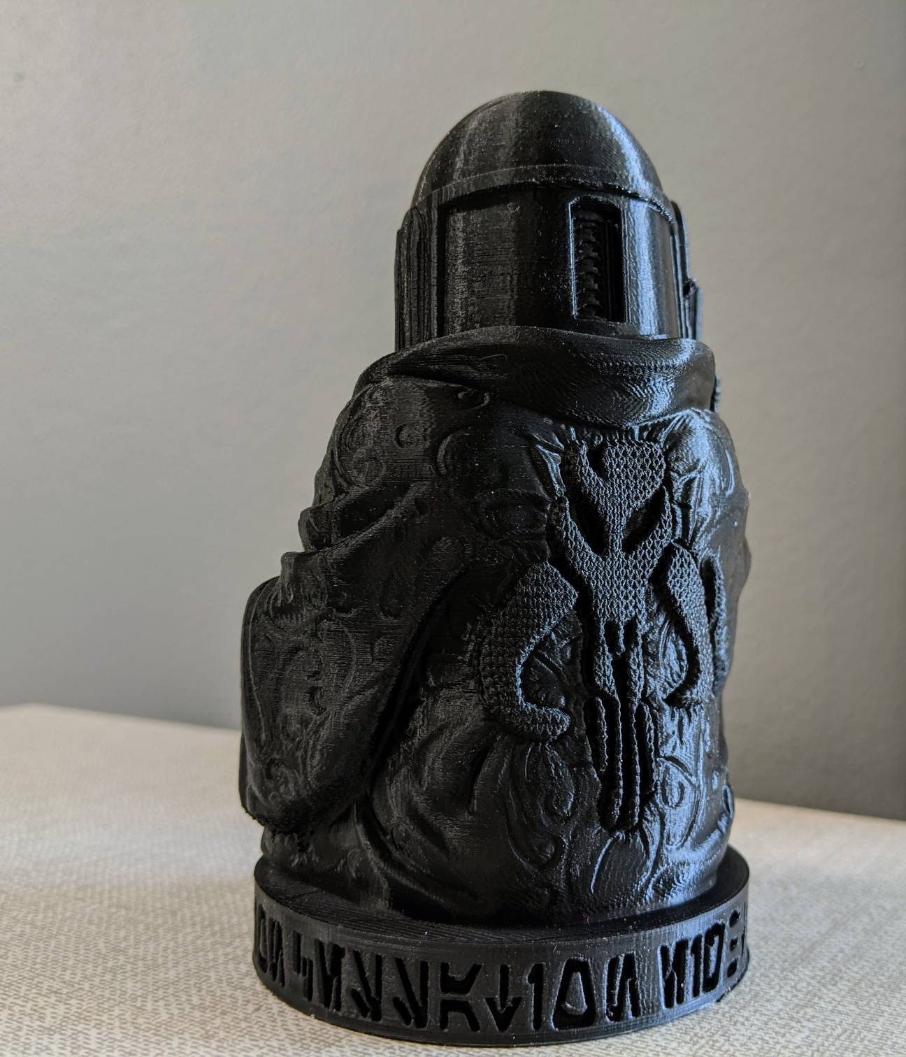 Star Wars inspired Boba Fett Buddha Figure
