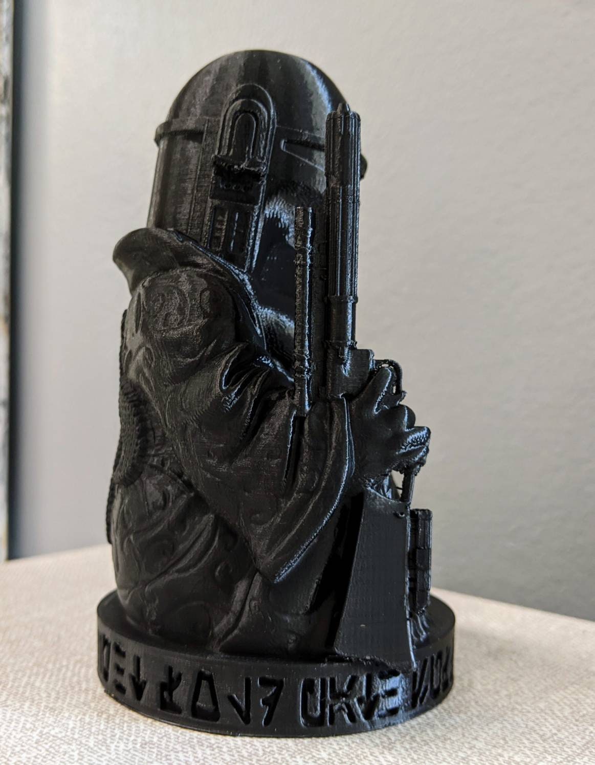 Star Wars inspired Boba Fett Buddha Figure