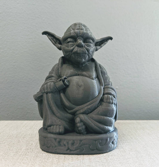 Fat Yoda Buddha Figure inspired by Star Wars