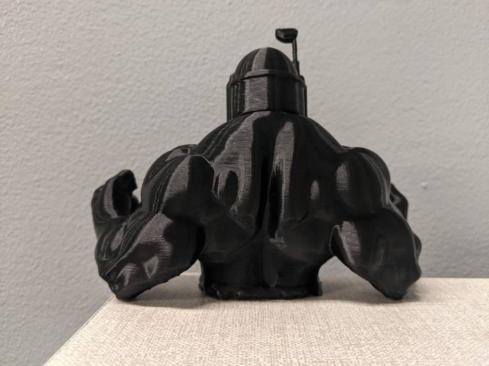 Black Boba-hulk bust