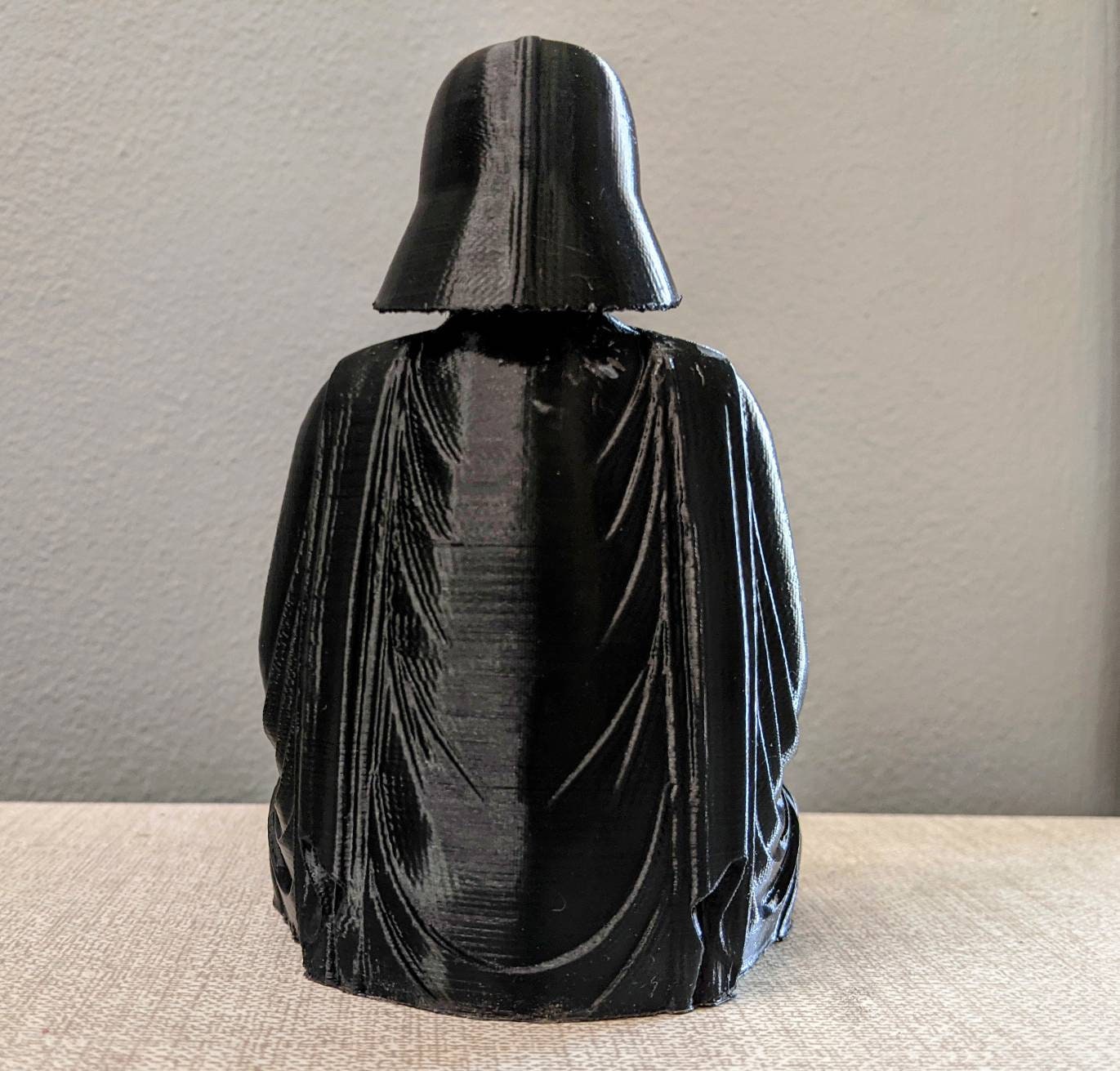 New Black Darth Vader Buddha figure inspired by Star Wars