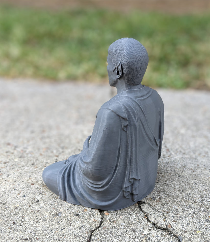 3D Printed Spock Buddha figure Taylors 3D Print Lab