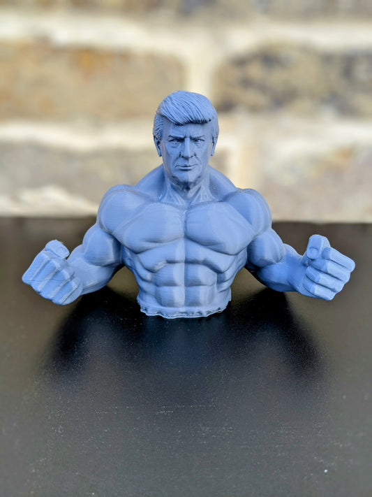 3D Printed Trump - Hulk Bust