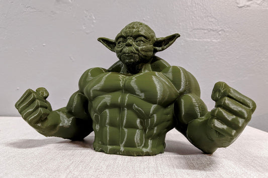 New Hulk-Yoda Bust inspired by Star Wars
